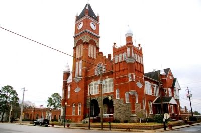 Terrell County Courthouse. Click for full size. Terrell County Courthouse image. Click for full size.