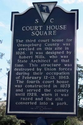 Court House Square Marker image. Click for full size.