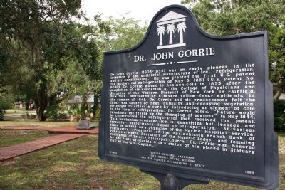 Dr. John Gorrie Marker image. Click for full size.