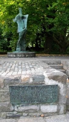 William Butler Yeats Monument. Click for full size. William Butler Yeats Monument image. Click for full size.