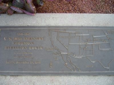 Exchange at the Presidio Plaque image. Click for full size.