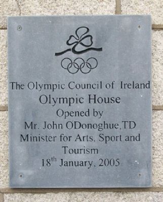 Olympic House Marker image. Click for full size.