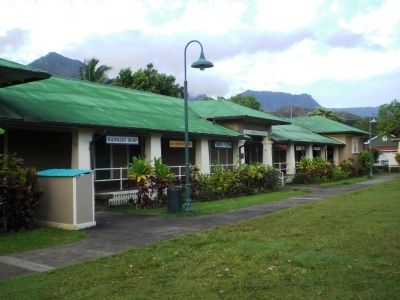 Old Hanalei School image. Click for full size.