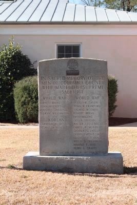 Woodmen of the World Memorial at the Courthouse. Click for full size. Woodmen of the World Memorial at the Courthouse image. Click for full size.