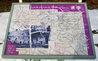 Luckenbach Mill Marker image. Click for full size.