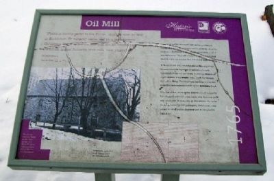 Oil Mill Marker image. Click for full size.