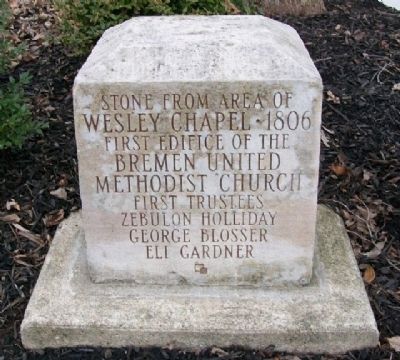 Wesley Chapel Marker. Click for full size. Wesley Chapel Marker image. Click for full size.