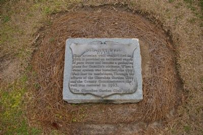 Old City Well Marker. Click for full size. Old City Well Marker image. Click for full size.