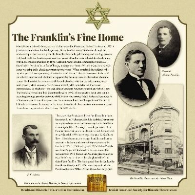 The former - The Franklins Fine Home Marker image. Click for full size.