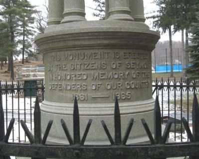 Seymour Soldiers Monument image. Click for full size.