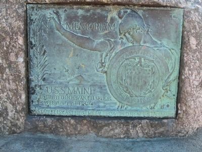 U.S.S. Maine Memorial image. Click for full size.