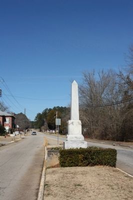 Rev. Daniel Marshall Marker, as seen along US 221, Appling Harlem Road in Appling image. Click for full size.