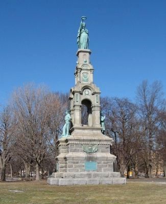 Bridgeport Soldiers and Sailors Memorial image. Click for full size.