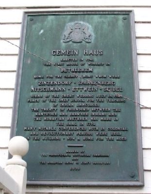 Gemein Haus Marker. Click for full size. Gemein Haus Marker image. Click for full size.