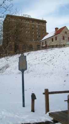 Old Waterworks Marker image. Click for full size.