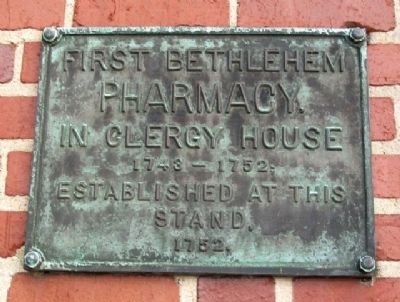 First Bethlehem Pharmacy Marker image. Click for full size.