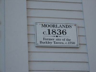 Moorlands Marker. Click for full size. Moorlands Marker image. Click for full size.