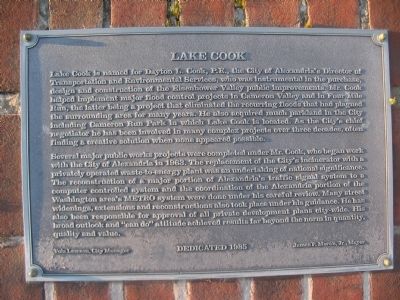 Lake Cook Marker image. Click for full size.