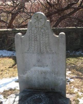 Reverend John Jones Memorial Marker. Click for full size. Reverend John Jones Memorial Marker image. Click for full size.