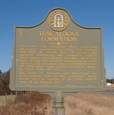 Tuscaloosa Formation Marker image. Click for full size.
