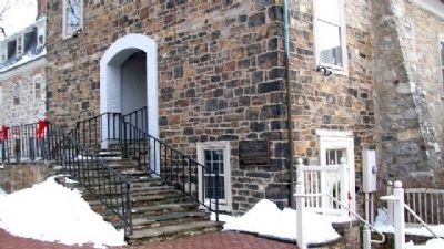 The Old Chapel and Marker. Click for full size. The Old Chapel and Marker image. Click for full size.