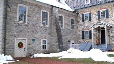 The Old Chapel and Marker. Click for full size. The Old Chapel and Marker image. Click for full size.