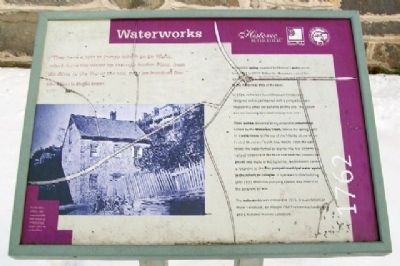 Waterworks Marker. Click for full size. Waterworks Marker image. Click for full size.