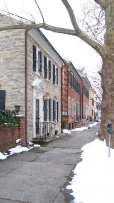 Horsfield House Marker. Click for full size. Horsfield House Marker image. Click for full size.