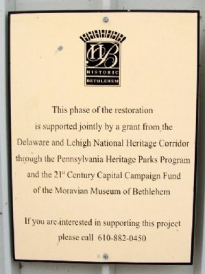 Nain-Schober House Restoration Sponsors image. Click for full size.