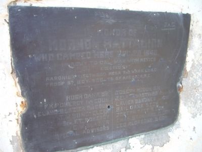 In Honor of Mormon Battalion Marker. Click for full size. In Honor of Mormon Battalion Marker image. Click for full size.