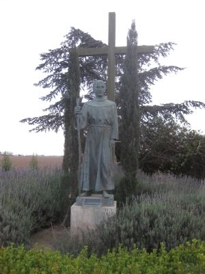 Statue of Fr. Junipero Serra image. Click for full size.