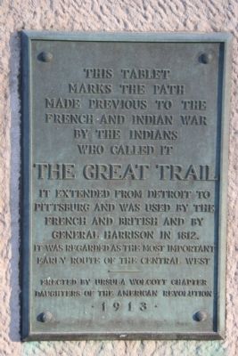The Great Trail Marker. Click for full size. The Great Trail Marker image. Click for full size.
