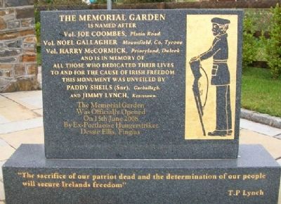 Duleek 1916 - 1981 Hunger Strike Monument Dedication. Click for full size. Duleek 1916 - 1981 Hunger Strike Monument Dedication image. Click for full size.