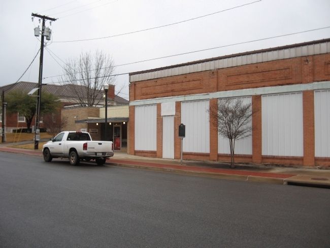 Site of Martin Wagon Company Marker. Click for full size. Site of Martin Wagon Company Marker image. Click for full size.