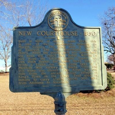 New Courthouse - 1850 Marker. Click for full size. New Courthouse - 1850 Marker image. Click for full size.