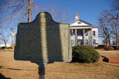 New Courthouse - 1850 Marker image. Click for full size.