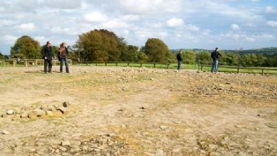 Flat Area on Top of Knowth Great Mound. Click for full size. Flat Area on Top of Knowth Great Mound image. Click for full size.