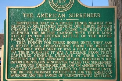 The American Surrender Marker image. Click for full size.