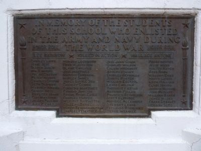 Phoenix Indian School Veterans Memorial Plaque. Click for full size. Phoenix Indian School Veterans Memorial Plaque image. Click for full size.