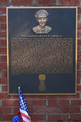 Congressional Medal Of Honor Recipient: First Lieutenant William R. Lawley, Jr. image. Click for full size.