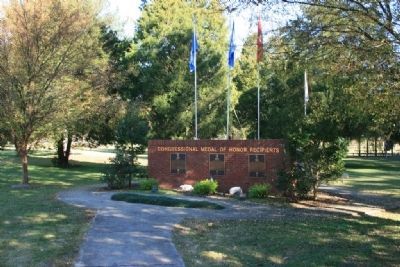 Congressional Medal Of Honor Recipients Monument at Leeds Historical Park.. Click for full size. Congressional Medal Of Honor Recipients Monument at Leeds Historical Park. image. Click for full size.