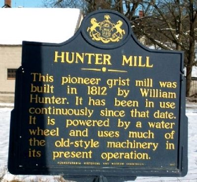 Hunter Mill Marker image. Click for full size.