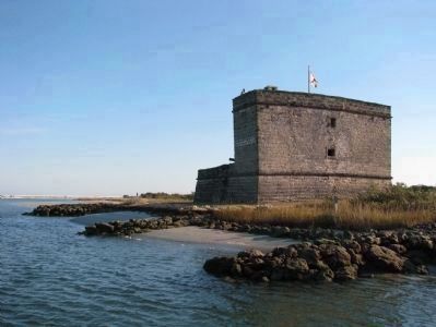 Fort Matanzas Shore View. Click for full size. Fort Matanzas Shore View image. Click for full size.