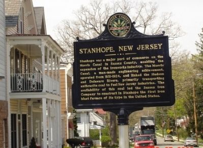 Stanhope, New Jersey Marker image. Click for full size.