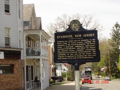 Stanhope, New Jersey Marker image. Click for full size.