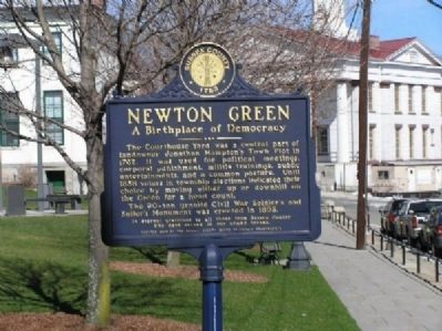 Newton Green Marker image. Click for full size.
