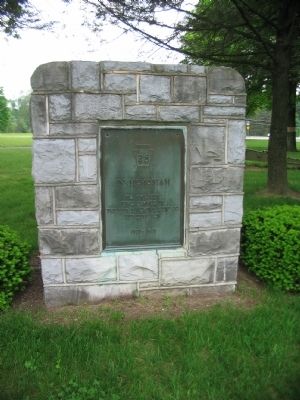 112th Machine Gun Company Memorial. Click for full size. 112th Machine Gun Company Memorial image. Click for full size.