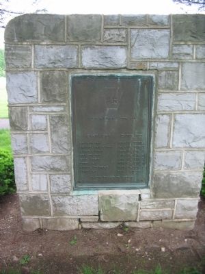 Back of Memorial. Click for full size. Back of Memorial image. Click for full size.