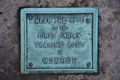 First Indian Trading Post Marker image. Click for full size.