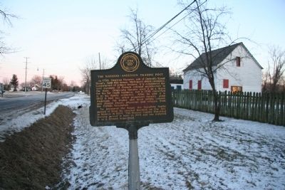 The Navarre - Anderson Trading Post Marker image. Click for full size.